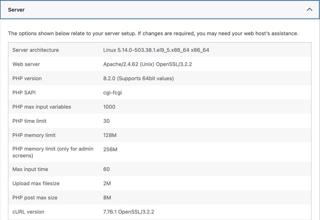 wordpress-server-info-digitalocean